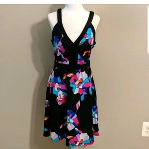 Nicole Miller Multi color dress L